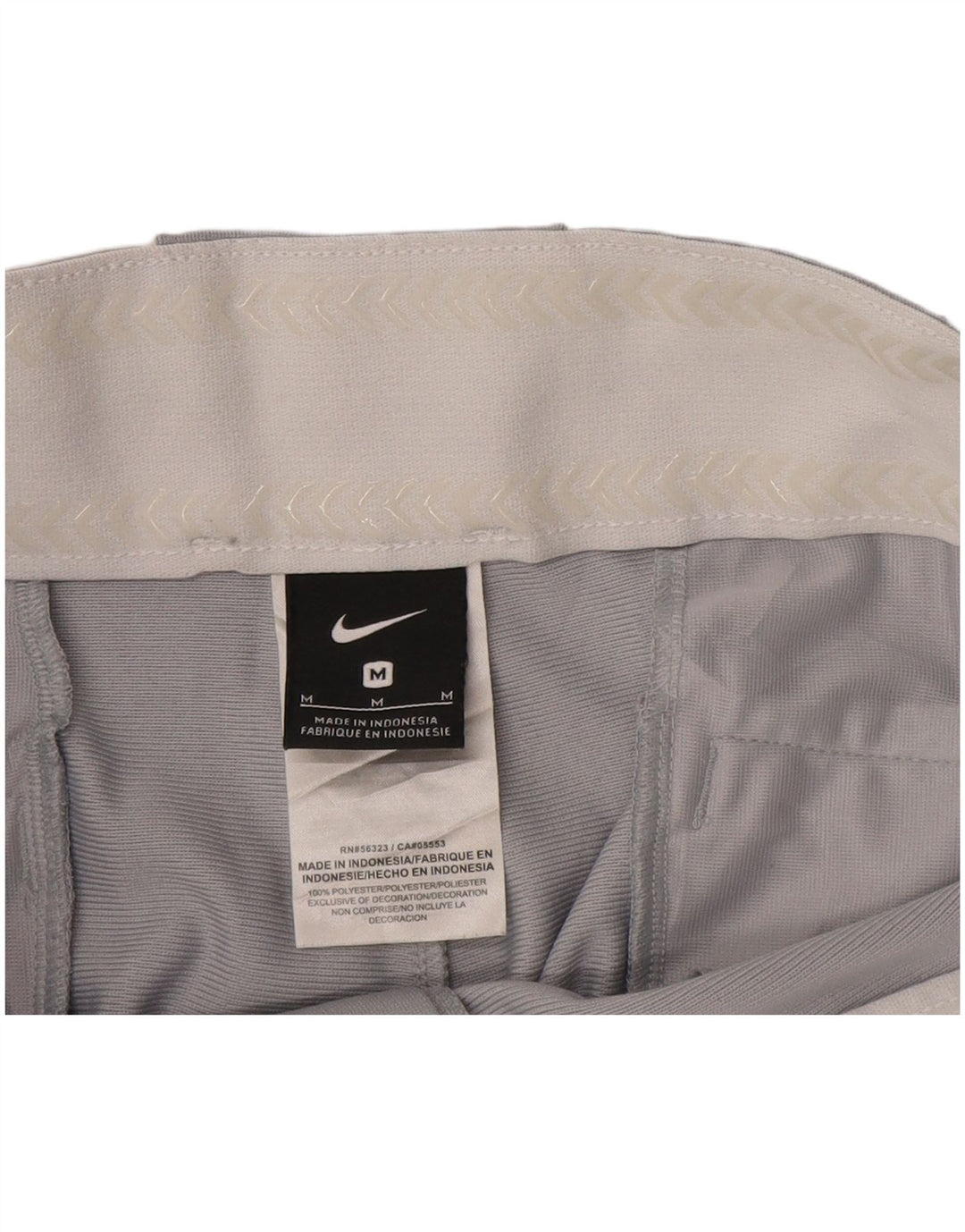 Pantaloni da tuta Nike Capri da donna, pantaloni da jogging, UK 12, poliestere grigio medio
