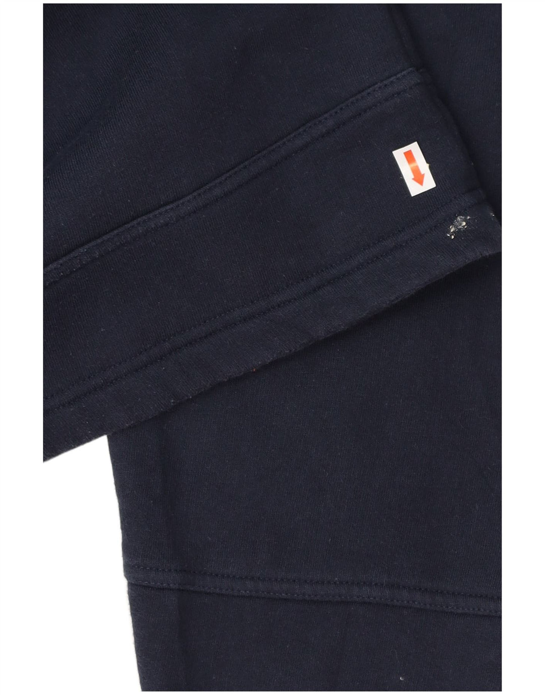 Felpa da uomo vestibilità ampia ADIDAS, maglione medio, cotone blu navy