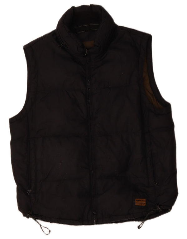 Gilet imbottito da uomo Gas UK 40 grande poliestere nero