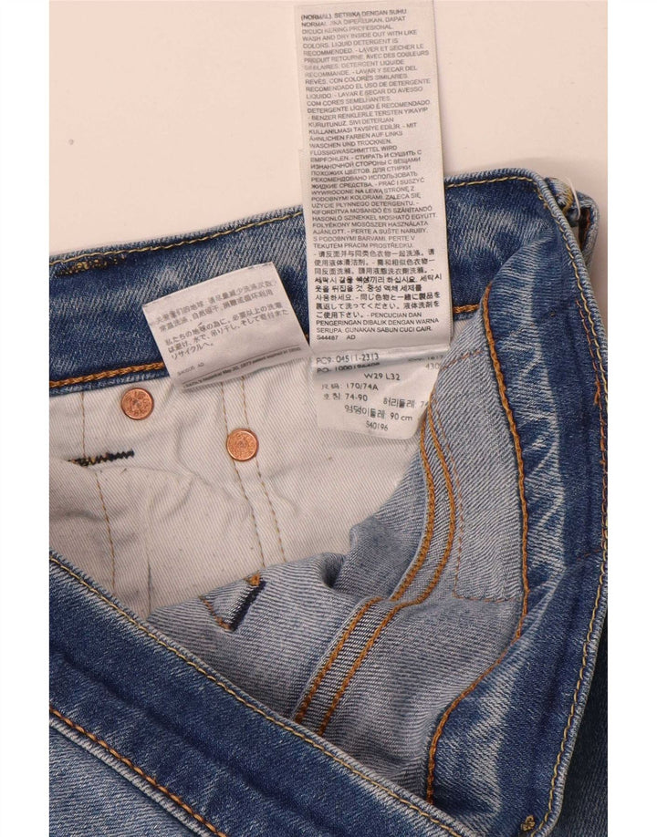 Jeans Levi's Uomo 511 Slim W29 L29 Cotone Blu