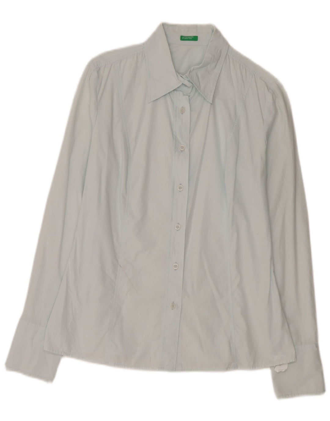 Camicia da donna Benetton UK 14 Blu medio