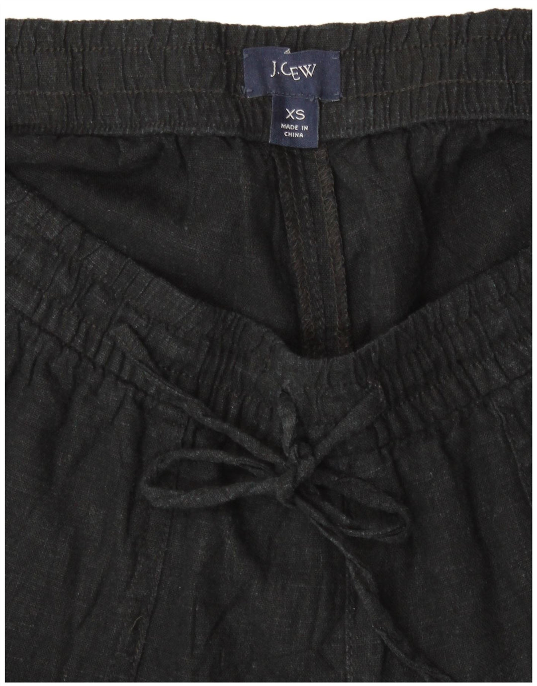 Pantaloncini casual da donna J. CREW XS W26 Lino nero