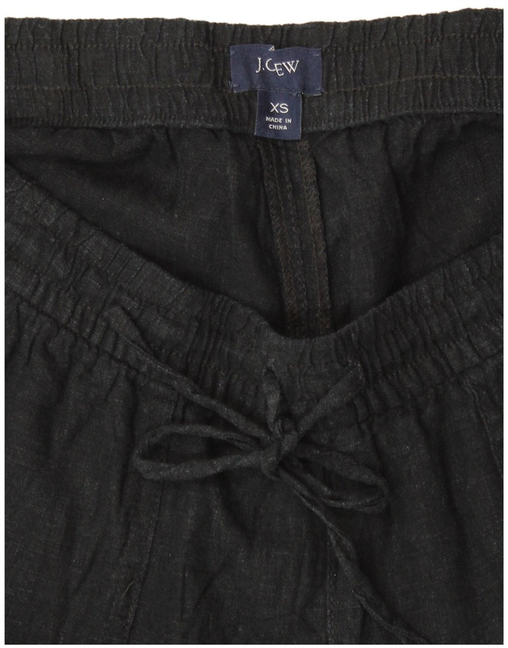Pantaloncini casual da donna J. CREW XS W26 Lino nero