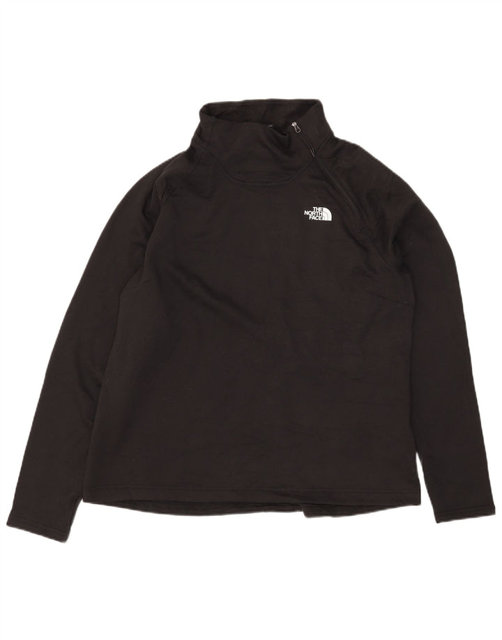 Top da tuta pullover con zip e collo da donna The North Face UK 18 XL Nero
