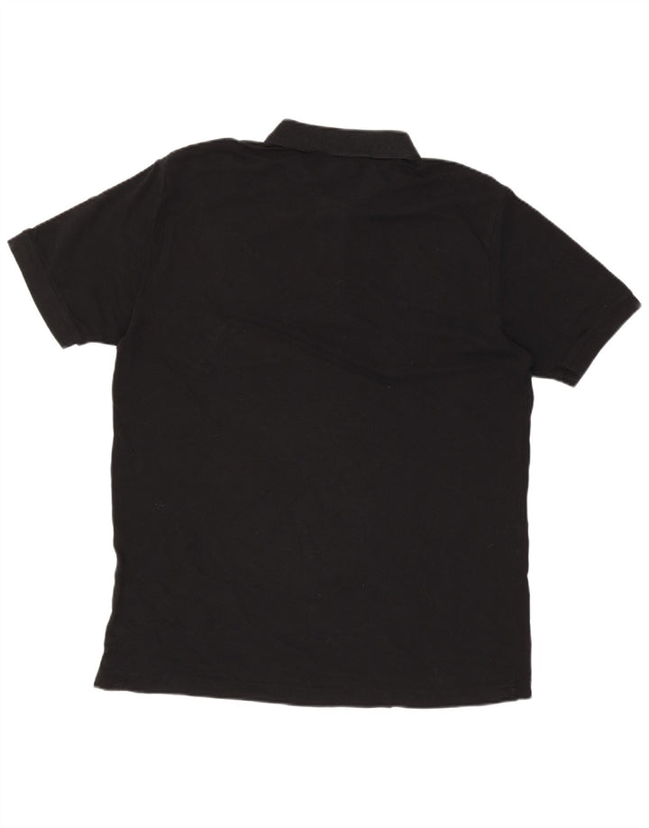 KAPPA Mens Polo Shirt 2XL Black Cotton