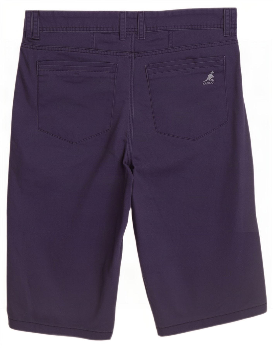 Pantaloncini chino da uomo Kangol medi W32 in cotone blu navy