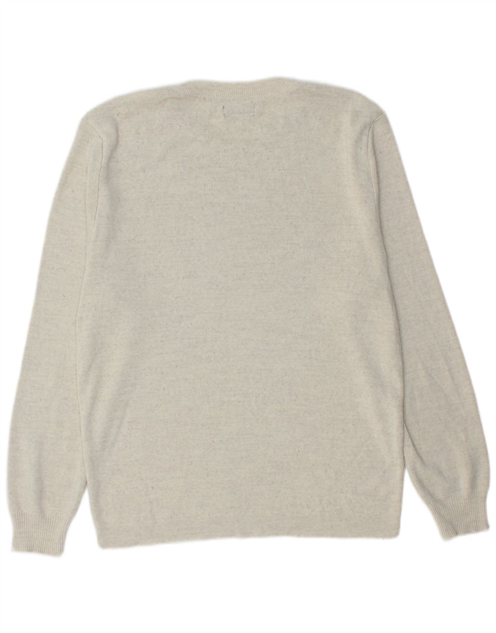 Maglione maglione girocollo da uomo Zara XL grigio