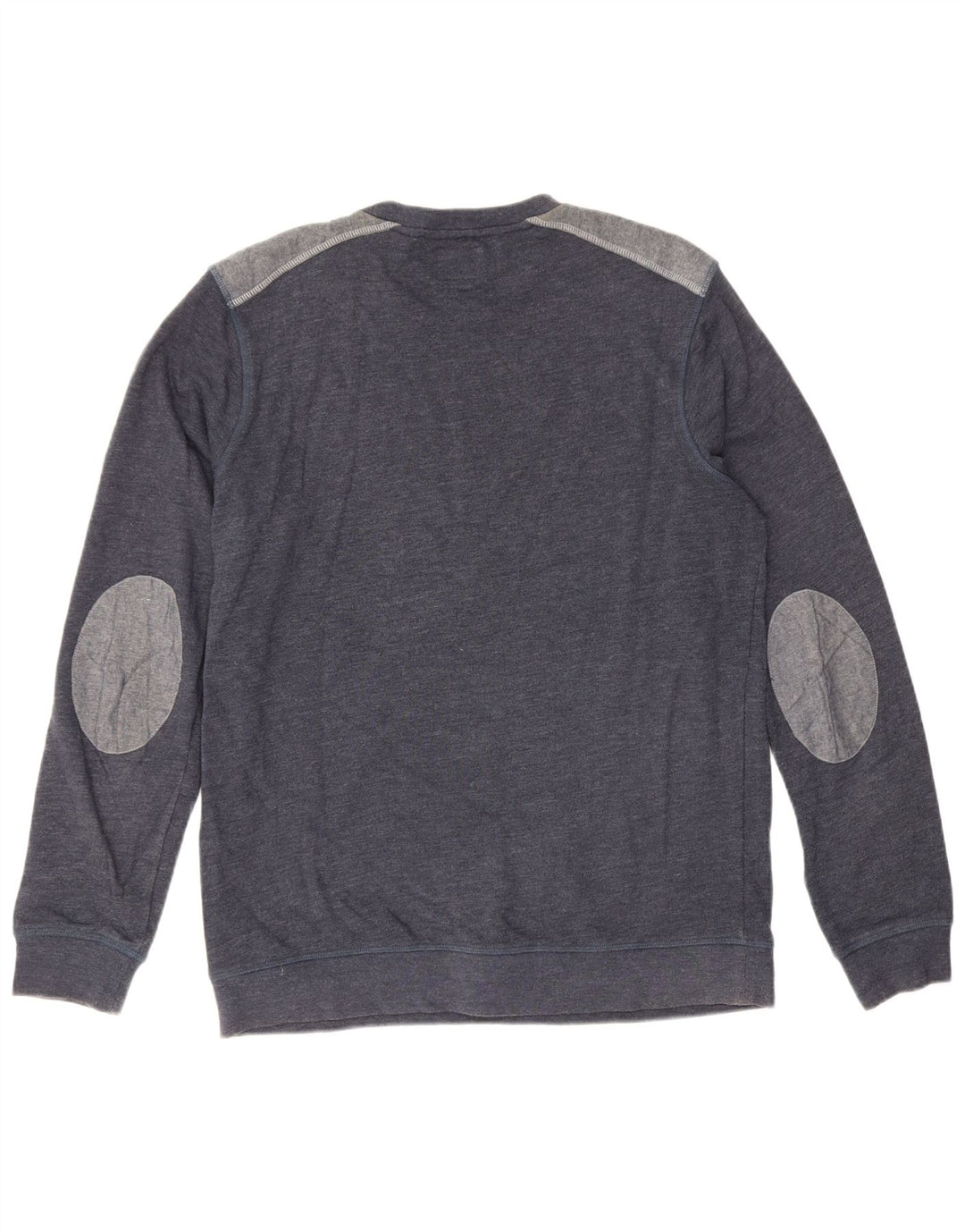 Felpa da uomo Quiksilver Maglione grande blu navy in cotone color block
