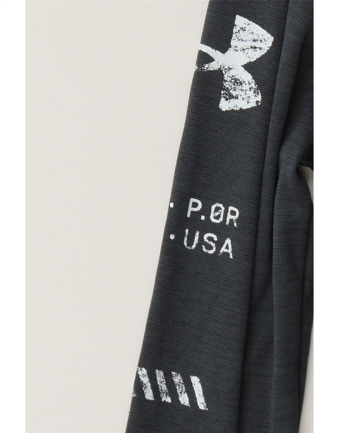 Top della tuta da ginnastica con grafica per ragazzi Under Armour 9-10 anni Grigio medio