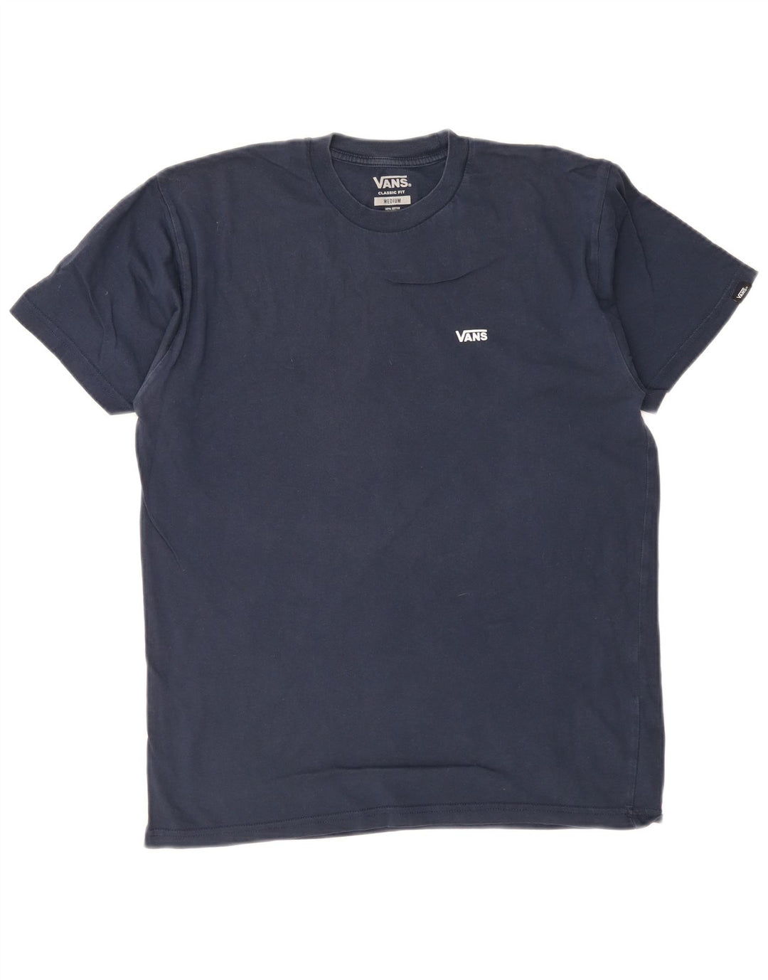 T-shirt da uomo Vans Classic Fit, vestibilità media, in cotone blu navy