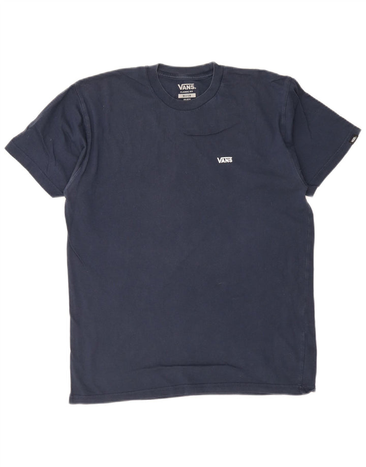 T-shirt da uomo Vans Classic Fit, vestibilità media, in cotone blu navy