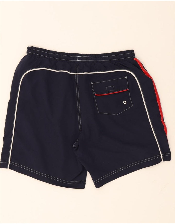 KAPPA Mens Swimming Shorts Large Navy Blue Polyester