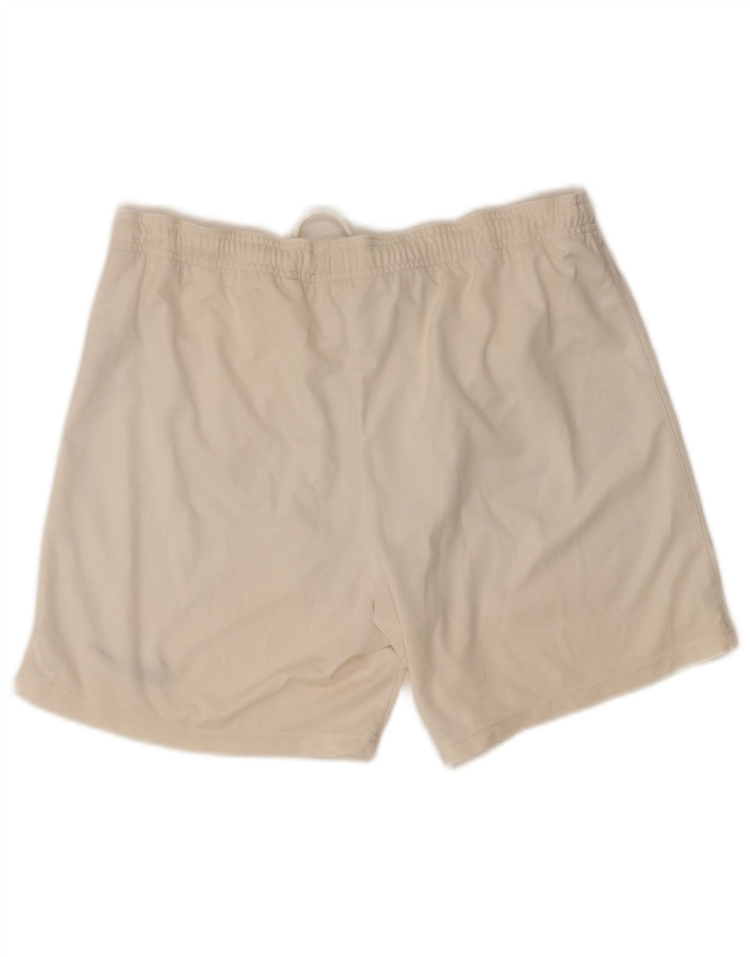 Pantaloncini sportivi Nike Dri Fit da uomo, poliestere bianco medio