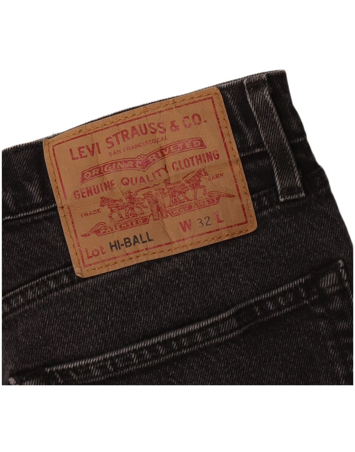 Jeans dritti Hi-Ball da uomo Levi's W32 L26 neri