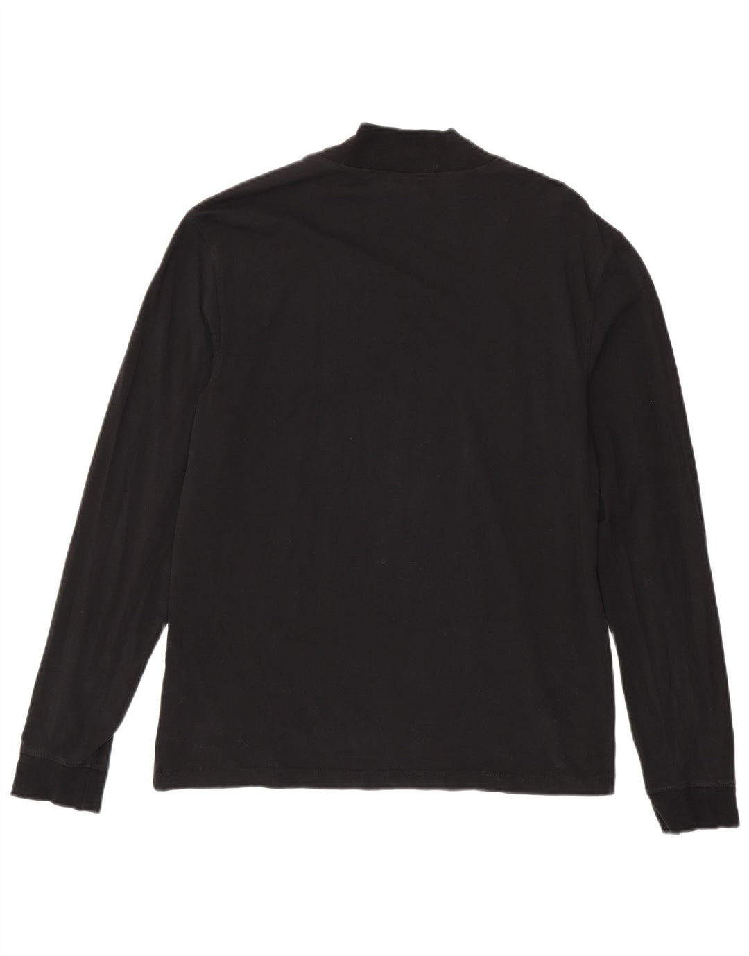 Calvin Klein Jeans Top da uomo a maniche lunghe XS in cotone nero