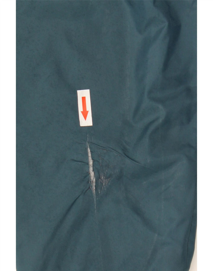 Giacca a vento con cappuccio da uomo Vans UK 36 Small Blu Colourblock Nylon
