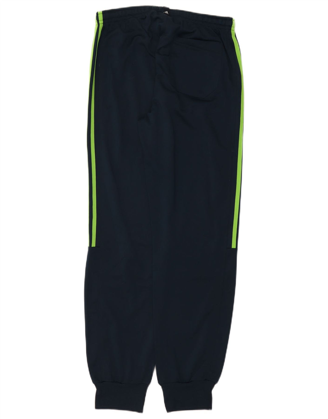 Pantaloni da tuta da uomo Adidas Joggers UK 38/40 Medium Blu Navy Poliestere