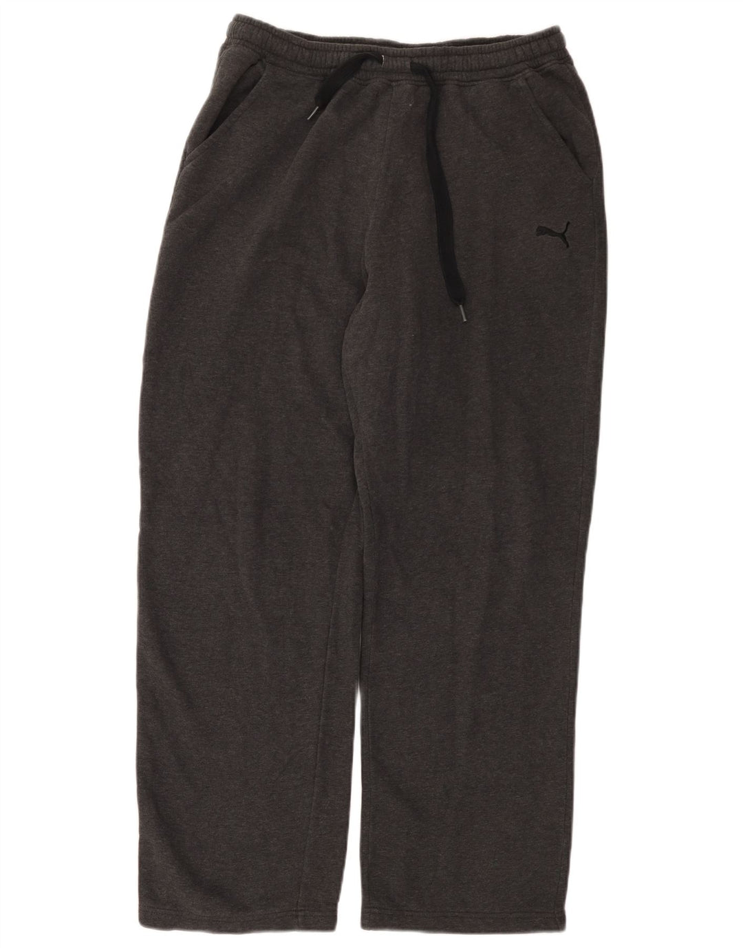Pantaloni da tuta da uomo Puma in cotone grigio medio