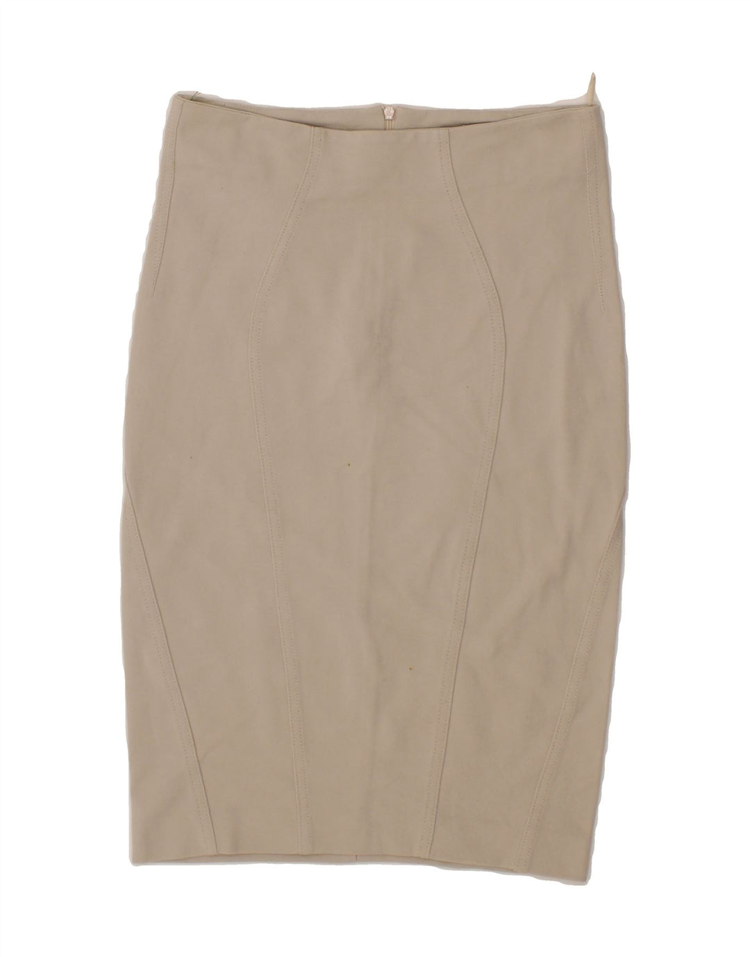 PINKO Womens Pencil Skirt UK 12 Medium W30  Grey Viscose Vintage Pinko and Second-Hand Pinko from Messina Hembry 