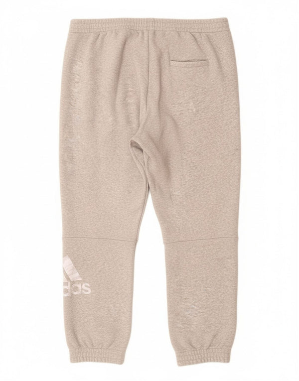 Pantaloni da tuta grafica da uomo Adidas Joggers 2XL Cotone chiazzato grigio