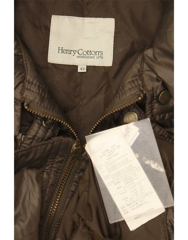 Giacca imbottita da donna Henry Cottons IT 42 medio poliestere kaki