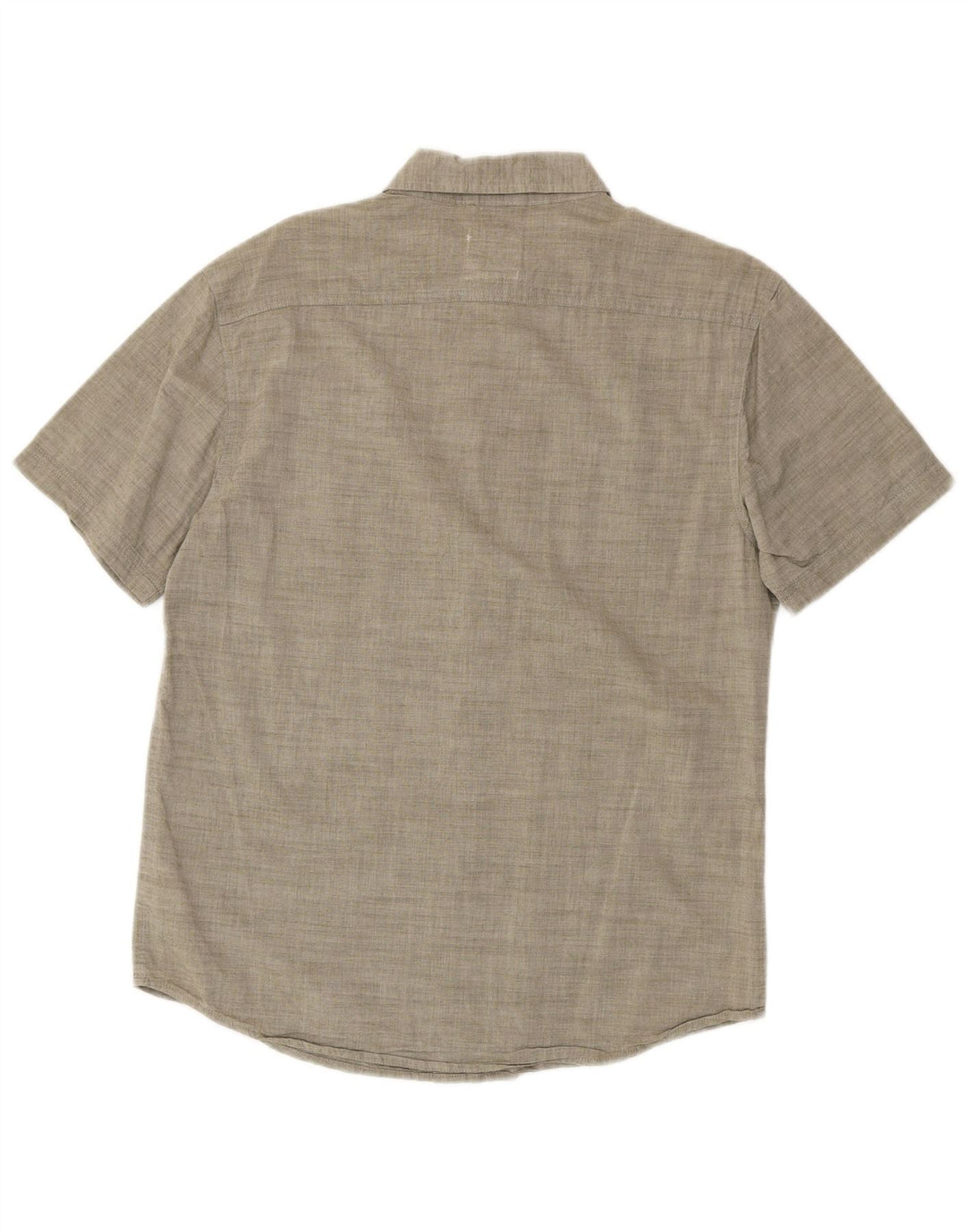 Camicia a maniche corte da uomo Levi's in cotone grigio medio