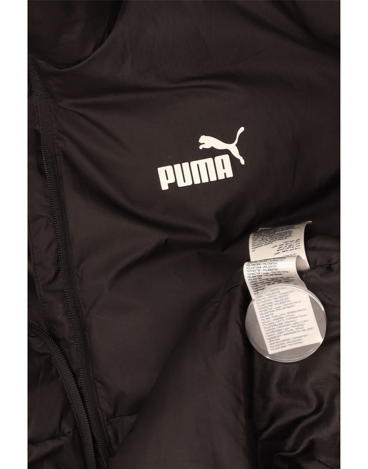 Giacca imbottita da uomo PUMA UK 42 XL poliestere nero