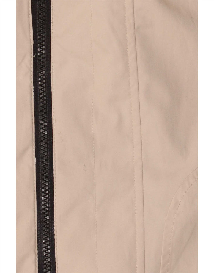 Armani Jeans Uomo Impermeabile con cappuccio IT 52 XL Poliestere Beige