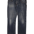 Jeans dritti vestibilità regolare da uomo Tommy Hilfiger W38 L34 cotone blu