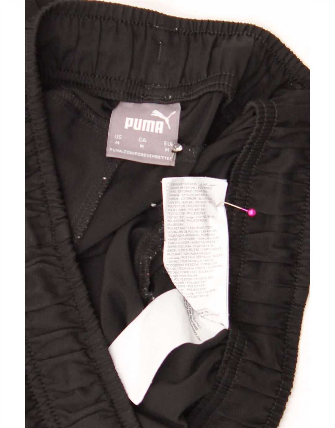 Pantaloncini sportivi da uomo Puma Medium Nero Poliestere