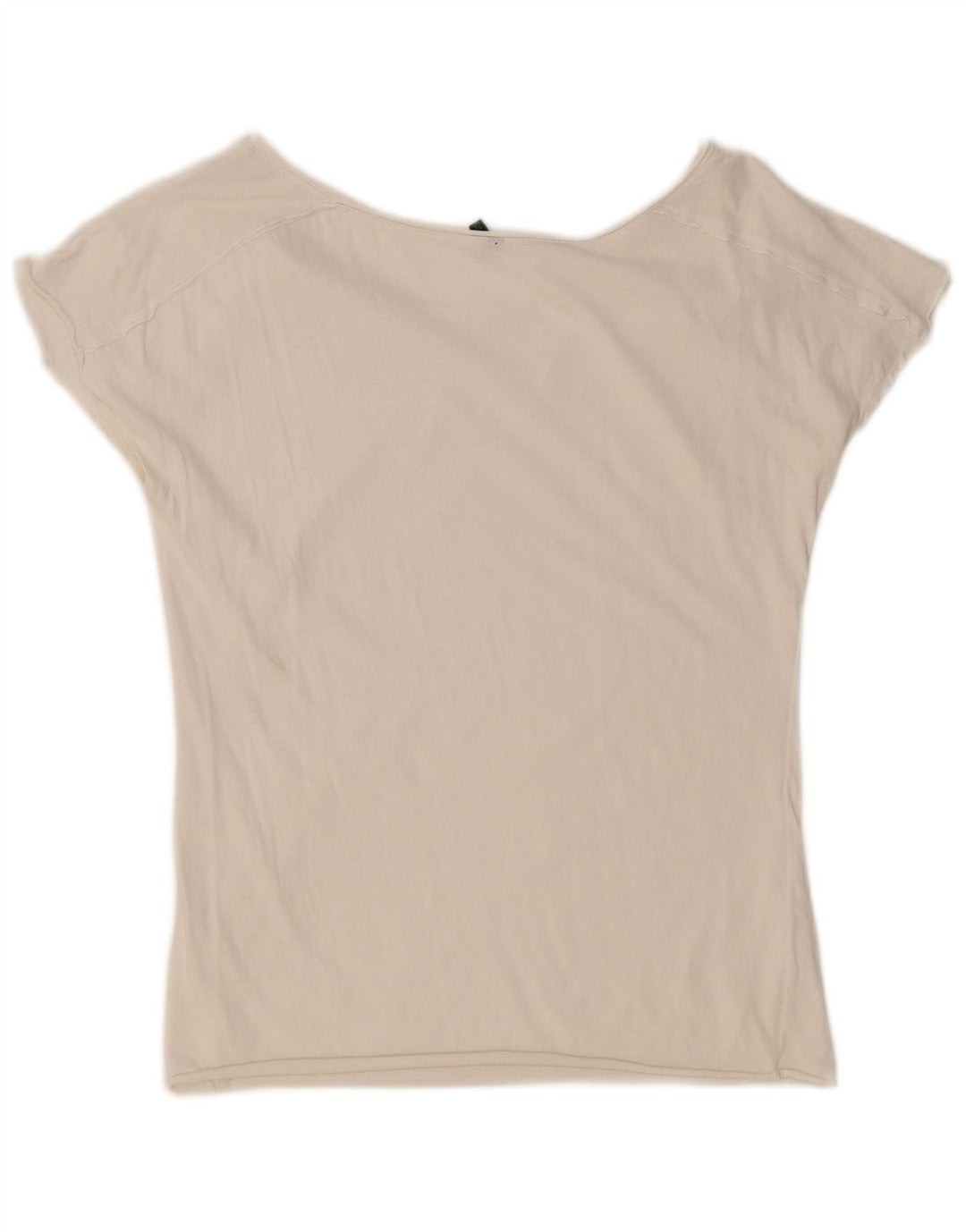 T-shirt da donna BENETTON Top UK 12 medio bianco
