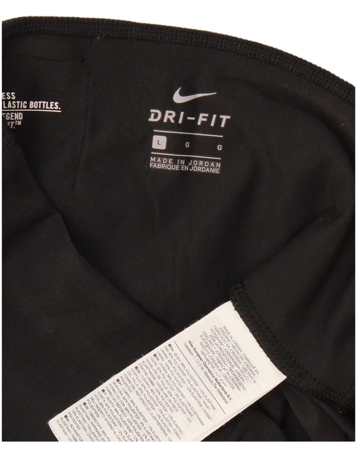 Leggings Nike Dri Fit da donna UK 14 grande poliestere nero