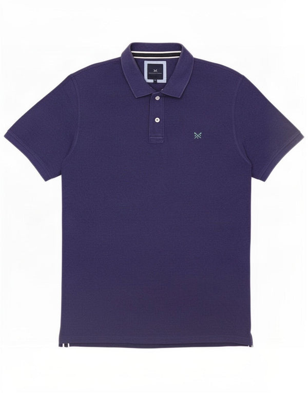 Crew Clothing Polo da uomo 2XL in cotone blu