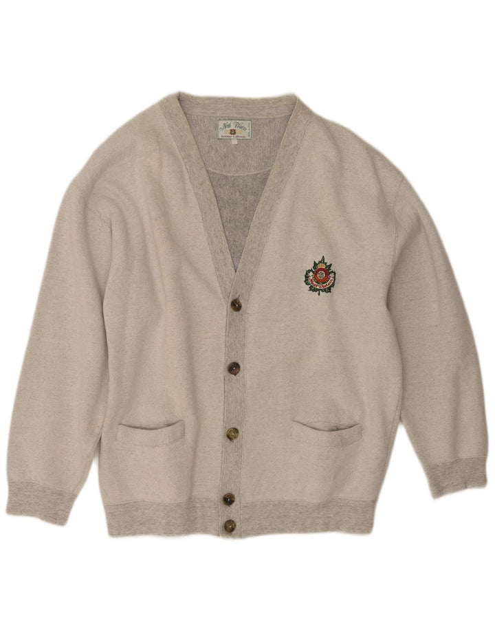 Maglione cardigan da uomo North Western XL grigio