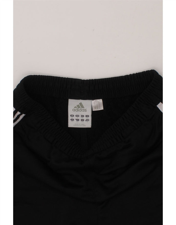 ADIDAS Boys Sport Shorts 9-10 Years  Black Polyester Vintage Adidas and Second-Hand Adidas from Messina Hembry 