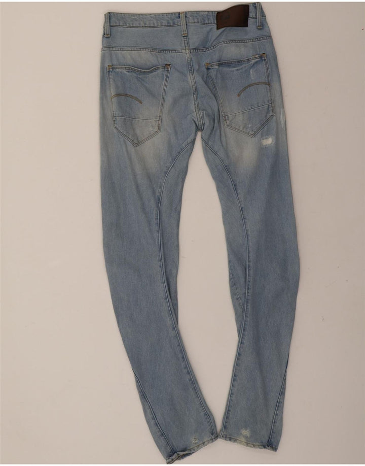 G-STAR Mens 3D Arc Distressed Slim Jeans W33 L36 Blue Vintage G-Star and Second-Hand G-Star from Messina Hembry 