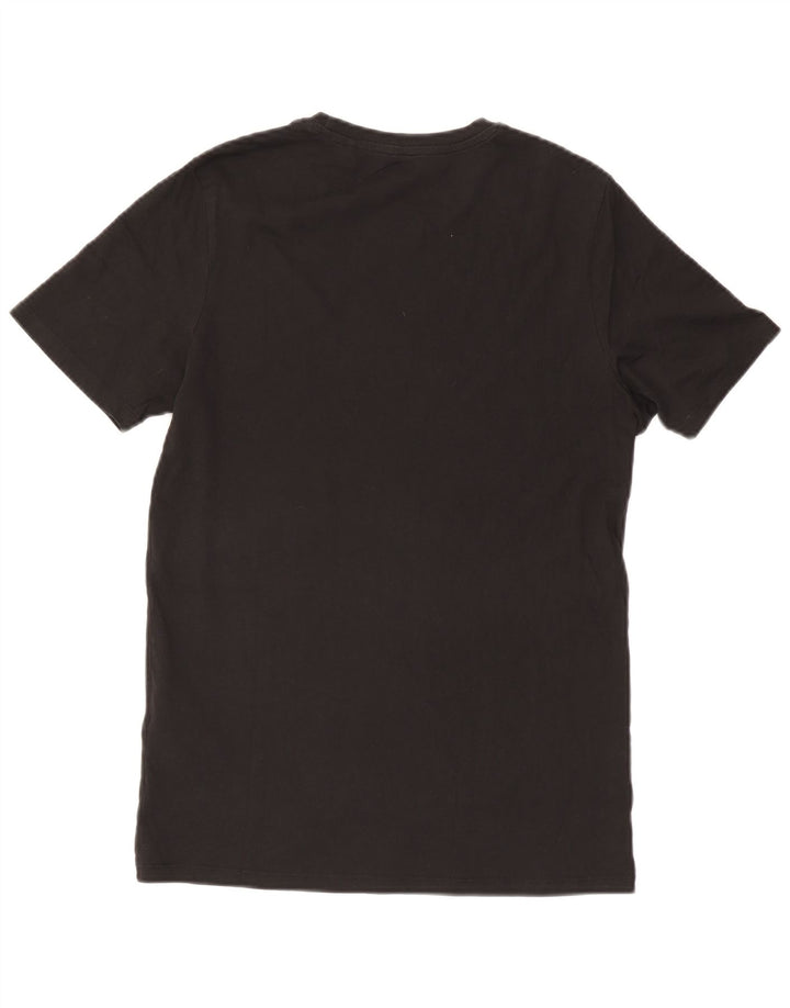 Jack & Jones T-shirt grafica da uomo grande nera