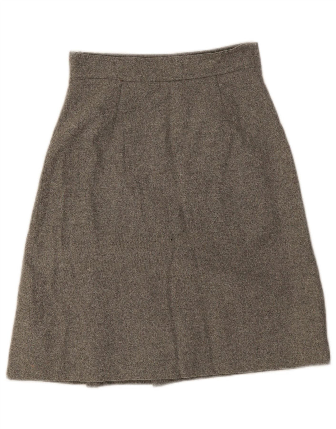 Gonna a trapezio vintage da donna W24 XS grigia