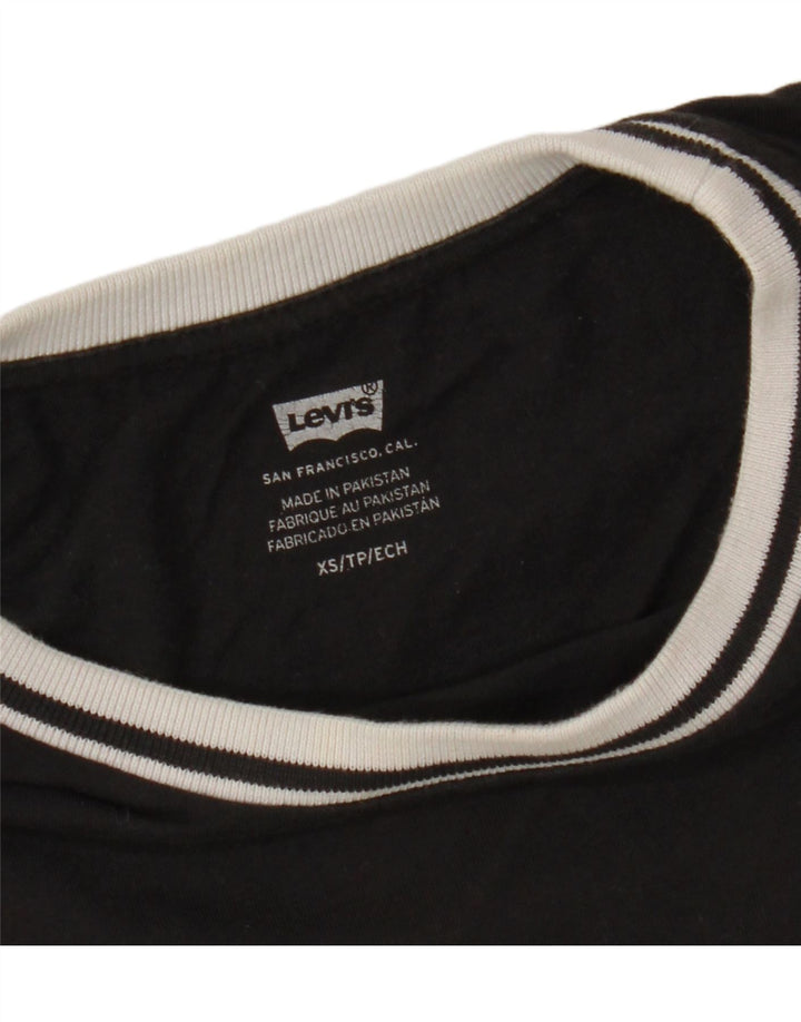 T-shirt da donna LEVI'S UK 6 XS Nera