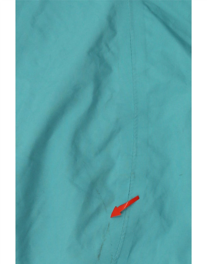 Impermeabile da donna con cappuccio Adidas Clima Proof UK 16 grande poliestere blu