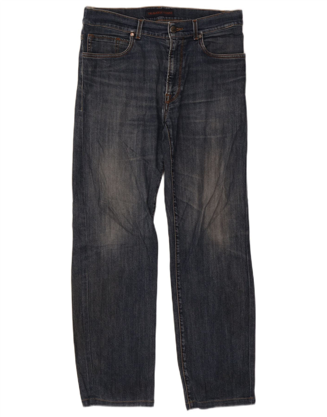 Jeans Dritti Uomo Trussardi W32 L28 Blu