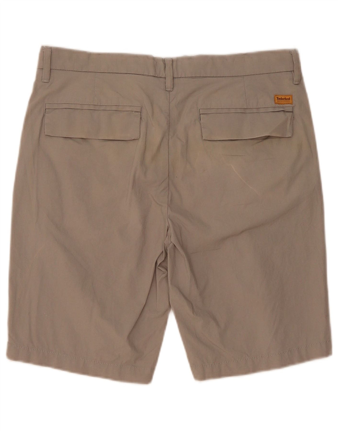 Pantaloncini chino da uomo TIMBERLAND W33 cotone grigio medio