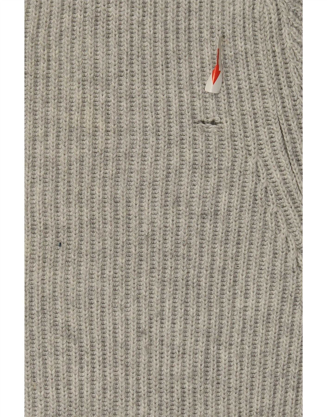 Maglione maglione girocollo da uomo Zara in poliestere grigio medio