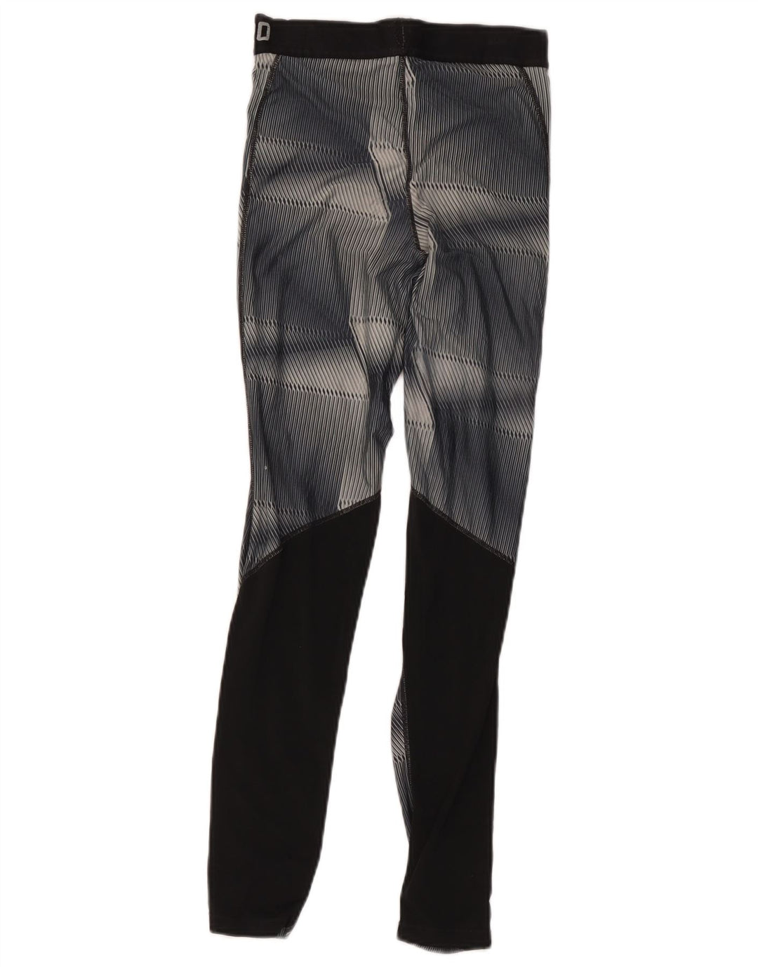 Leggings con grafica per ragazzi Nike 10-11 Anni Colore grigio a blocchi Poliestere
