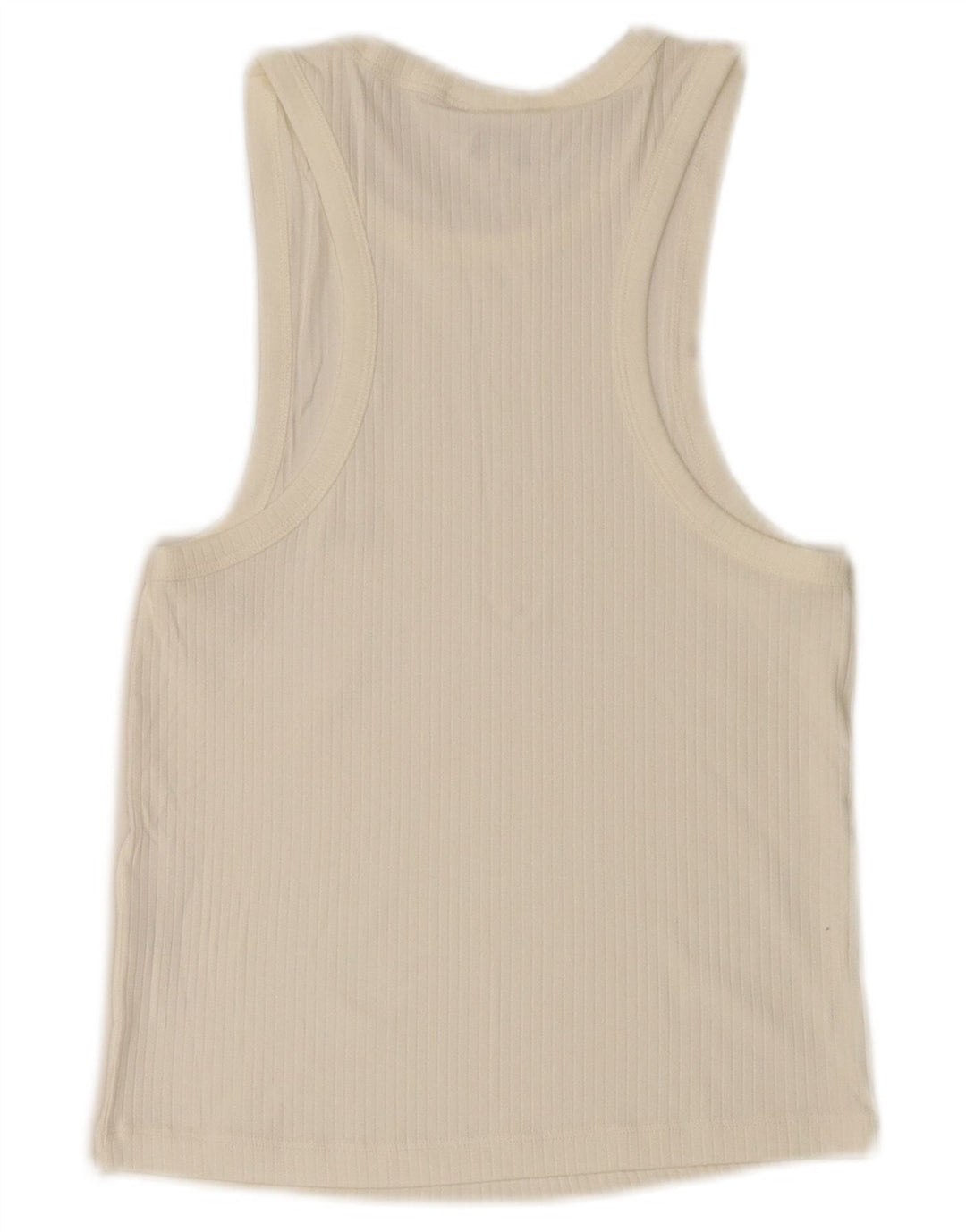 Canottiera corta slim fit da donna Lee UK 8 piccola bianca