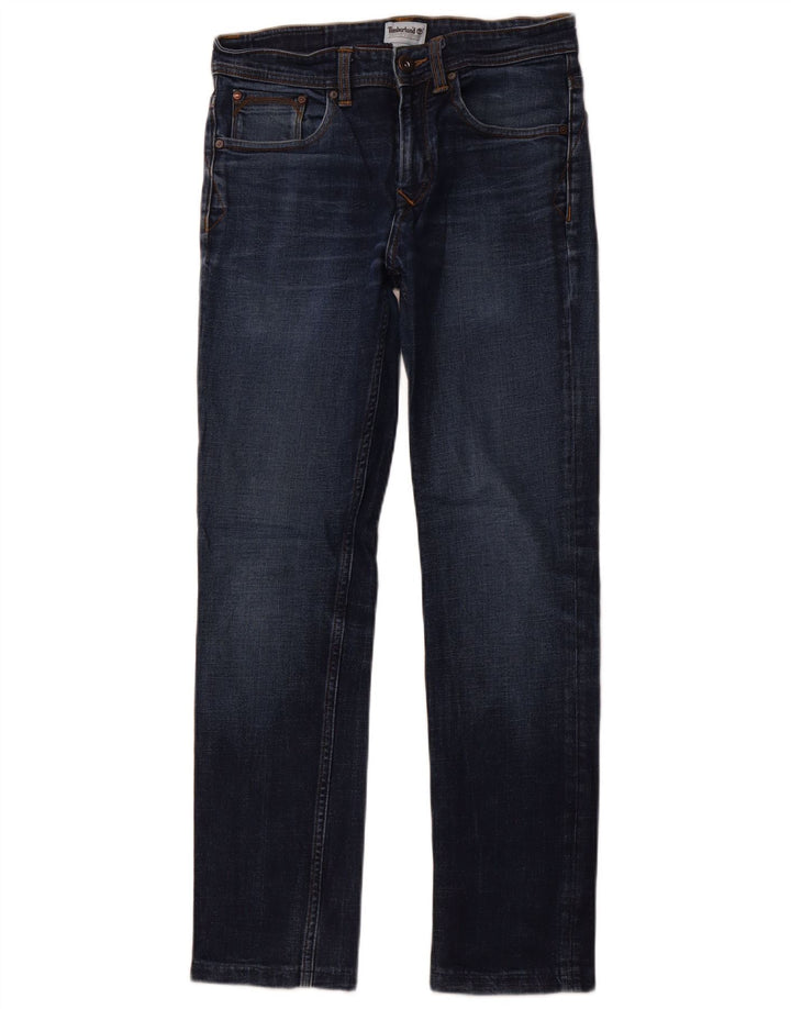 Jeans dritti da uomo TIMBERLAND W31 L30 cotone blu