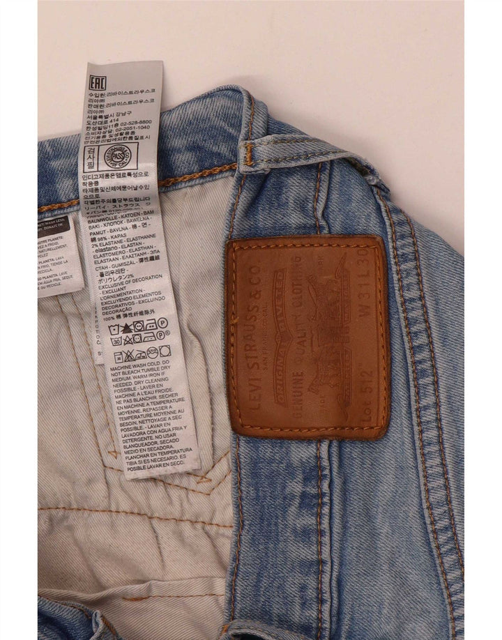 Jeans Levi's da uomo 512 slim affusolati W31 L28 cotone blu