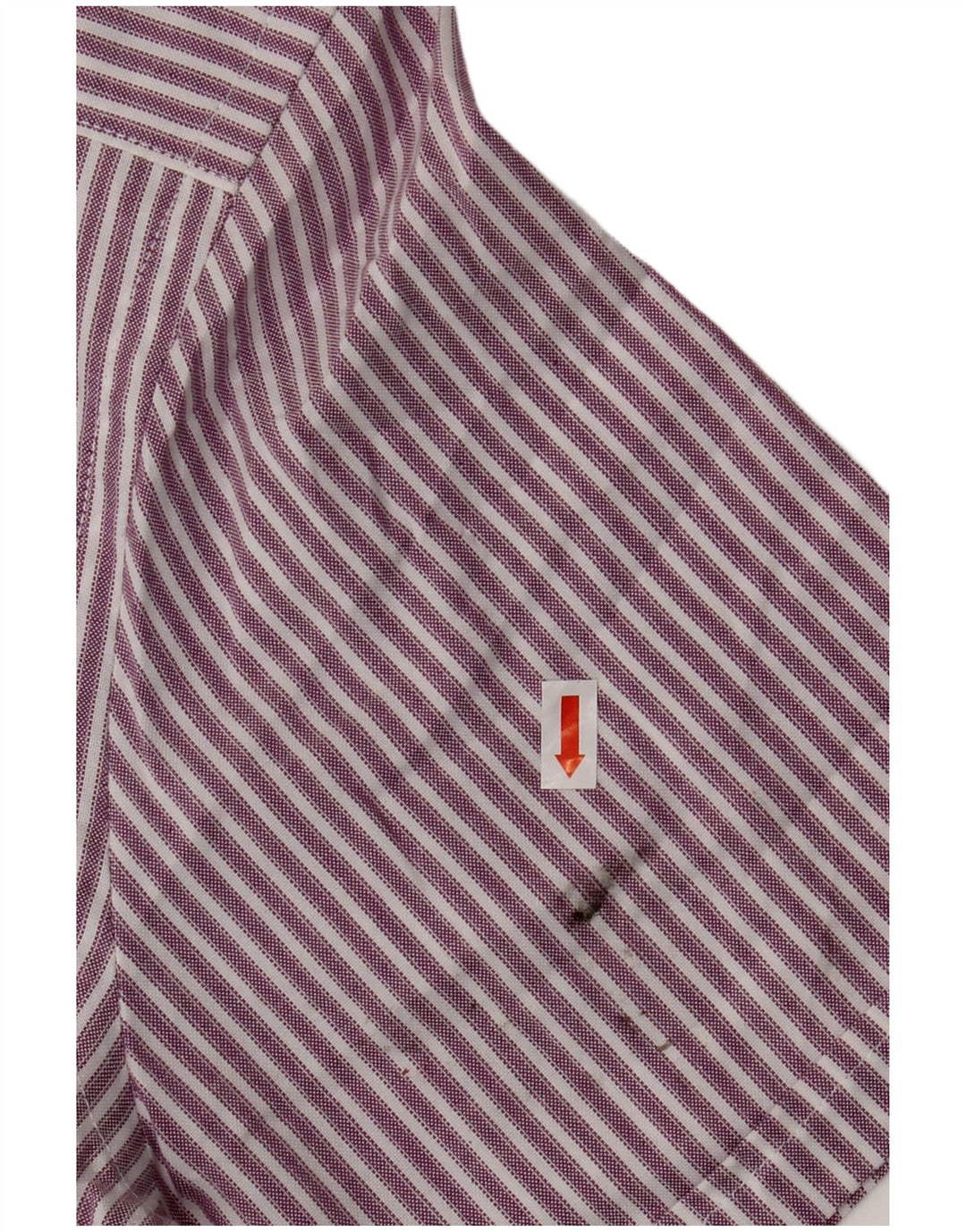 JAMES PRINGLE Camicia a maniche corte da uomo Poliestere gessato viola medio