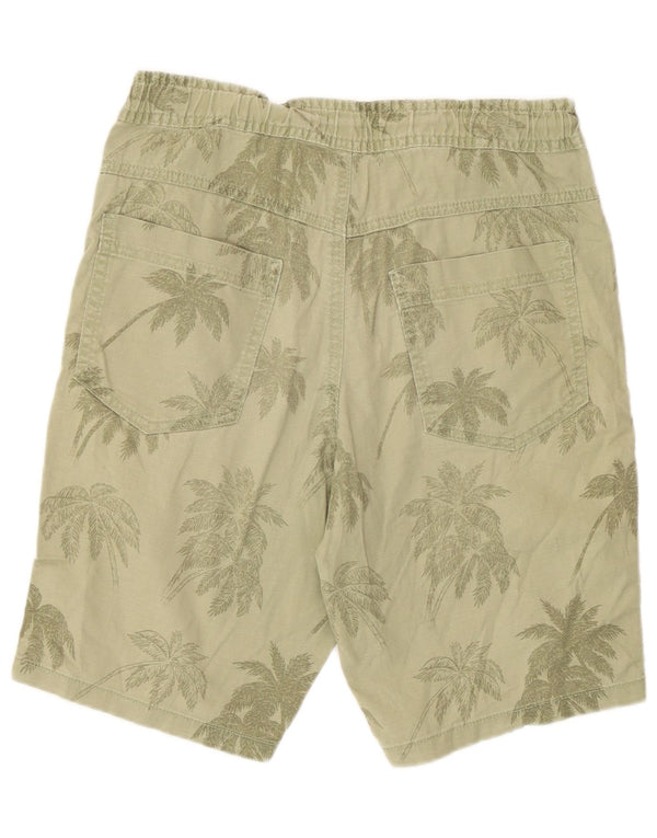 Pantaloncini chino hawaiani per ragazze Benetton 13-14 anni XL W26 Verde floreale