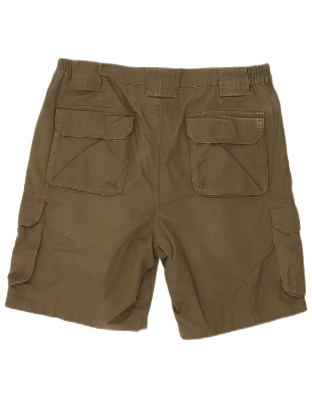 Pantaloncini cargo da uomo Zara EU 42 Large W32 cotone kaki